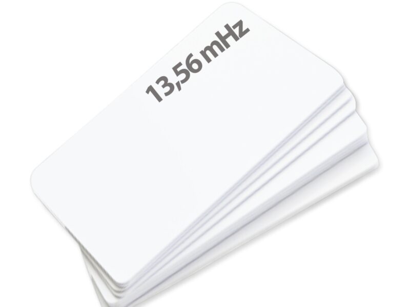Karty zbliżeniowe MIFARE 13,56 MHz RFID, zakodowane, białe, zestaw 10 sztuk HD-RWC02