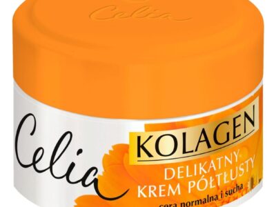Celia Kolagen krem półtłusty z nagietkiem na dzień i na noc 50 ml