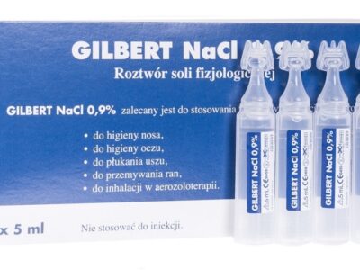 Gilbert NaCl 0,9%- sól fizjologiczna 1 ampułka
