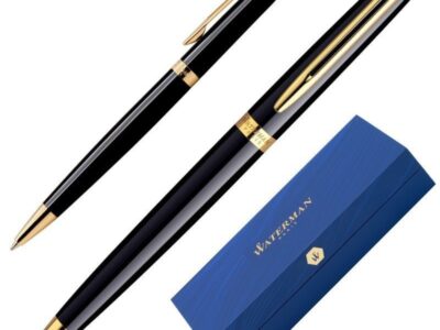 Długopis Waterman Hemisphere Czarny GT czarna laka w etui