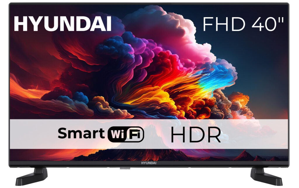 Telewizor Hyundai FHD 40” Smart Wi-Fi FLM40TS349SMART Telewizor Hyundai FHD 40” Smart Wi-Fi FLM40TS349SMART