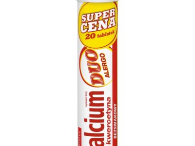 Calcium + kwercetyna DUO Alergo 20 tabletek musujących bezsmakowych