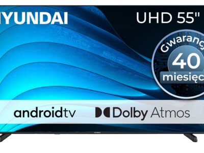 Telewizor Hyundai UHD 55” Android Wi-Fi Bluetooth ULX55359GSMART