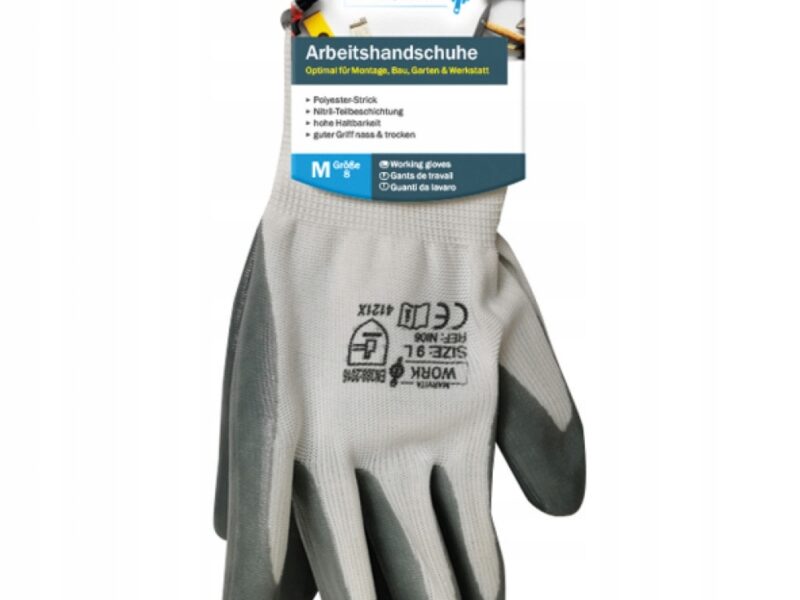 RĘKAWICE ROBOCZE OGRODOWE NIEMIECKIE MARVITA S-XL