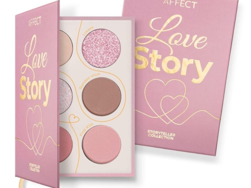 Affect Mini Love Story paleta cieni do oczu 7,8 g