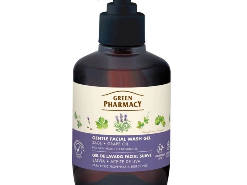 Green Pharmacy Żel do mycia twarzy szałwia 270 ml