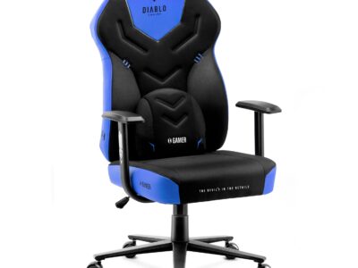 Fotel gamingowy Diablo X-Gamer 2.0 Normal Size, Cool Water