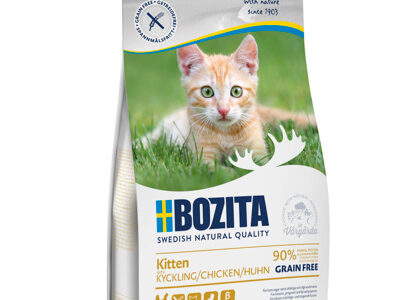 Karma dla kota Bozita Indoor & Sterilised z kurczakiem (Bez dodatku zbóż) – 400g
