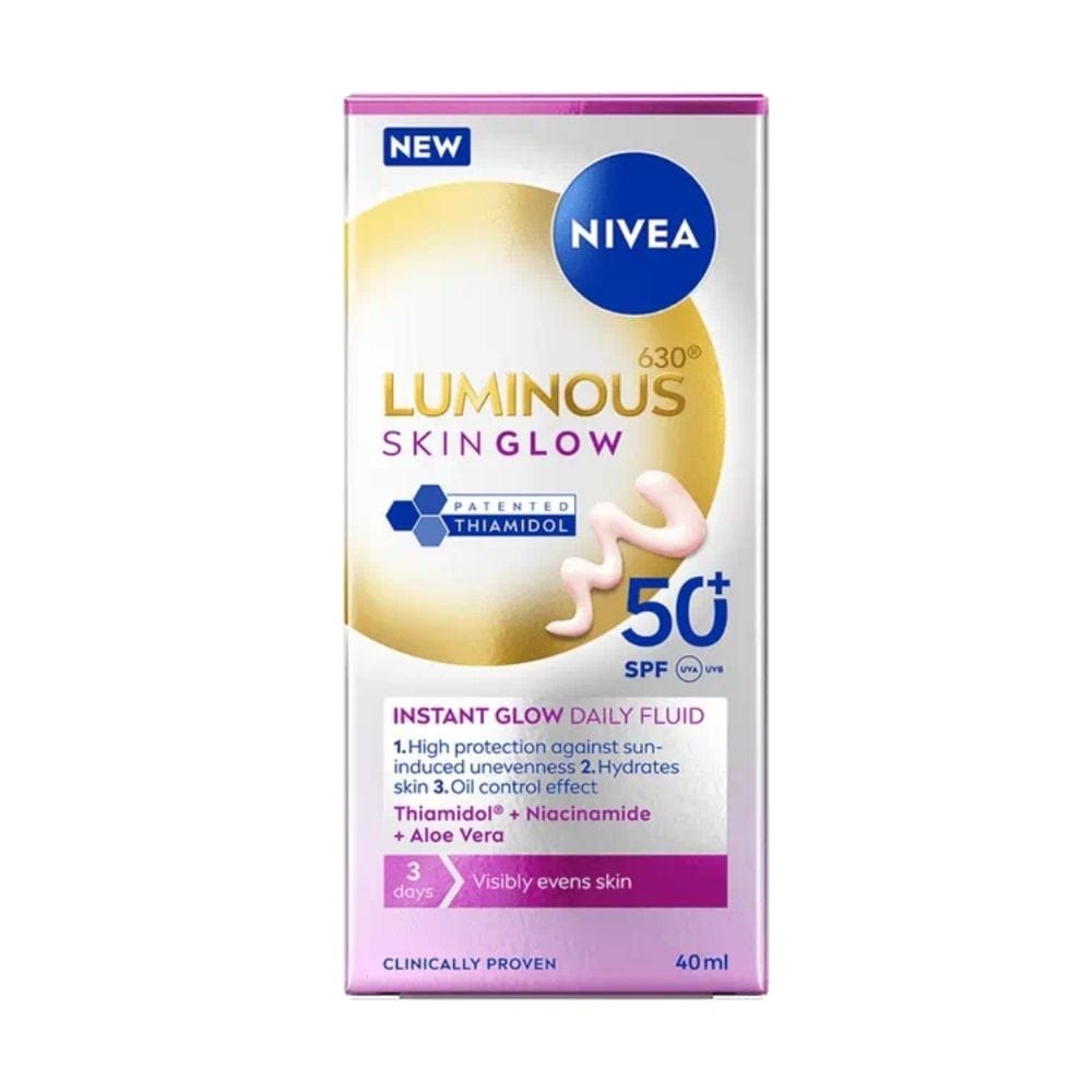 Nivea Luminous630 Skin Glow krem do twarzy z filtrem SPF50+ 40ml