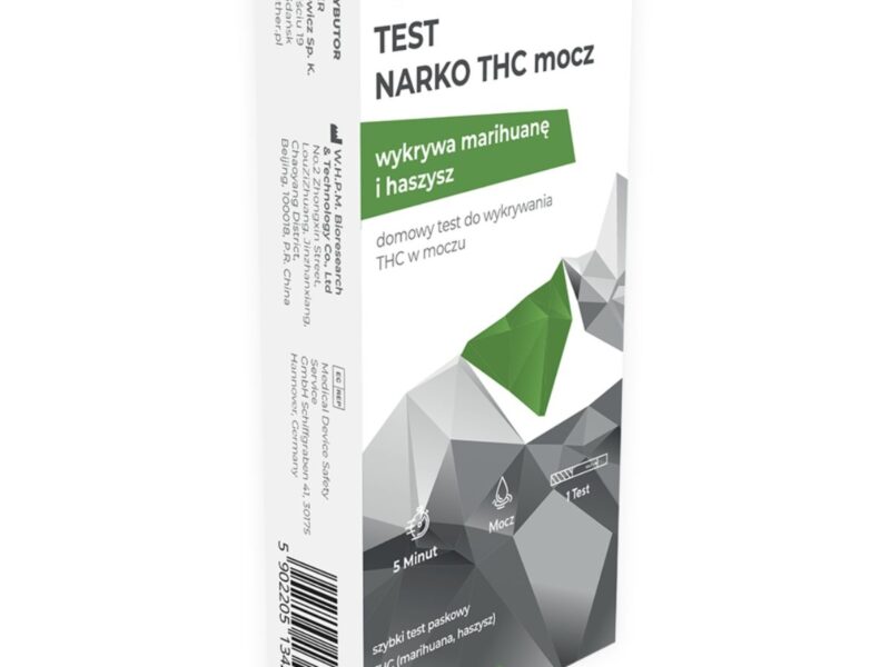 Diather Test Narko THC – szybki i dyskretny test na obecność narkotyków