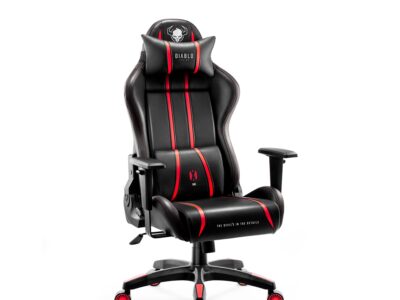 Fotel Gamingowy Diablo X-One 2.0 Small: Czarno-czerwony