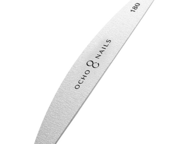 Pilnik paznokci 100/180 półksiężyc slim Ocho Nails Safe Pack – 1 szt.