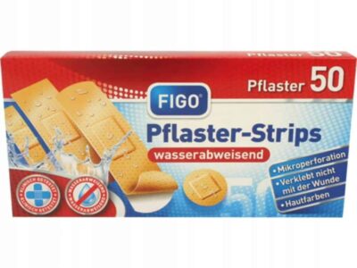 Plastry wodoodporne opatrunki 4 rozmiary xl 50 szt