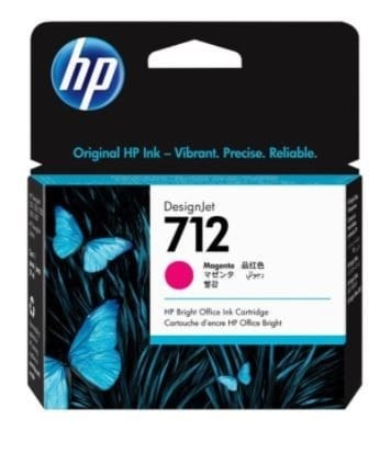 HP Inc. Tusz 712 29ml 3ED68A purpurowy HP Inc. Tusz 712 29ml 3ED68A purpurowy