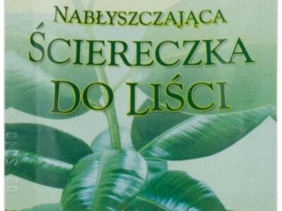 ŚCIERECZKA NAWOZOWO NABŁYSZCZAJĄCA DO LIŚCI KWIAT