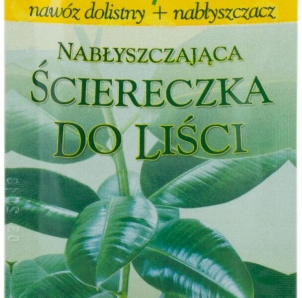 ŚCIERECZKA NAWOZOWO NABŁYSZCZAJĄCA DO LIŚCI KWIAT