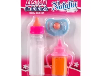 Zestaw dla dzidziusia 2 butelki+smoczek Natalia