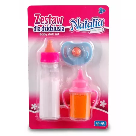 Zestaw dla dzidziusia 2 butelki+smoczek Natalia