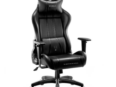 Fotel gamingowy czarny Diablo X-One 2.0 King Size