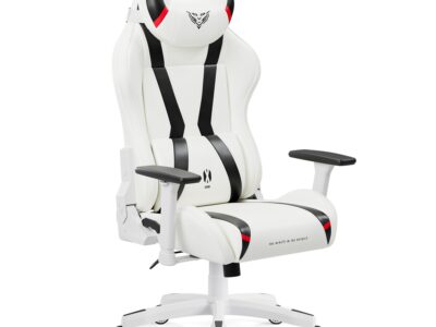 Fotel gamingowy Diablo X-Horn 2.0 King Size, biało-czarny