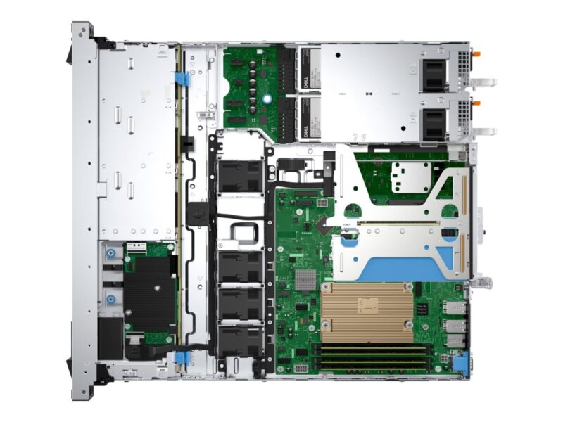 DELL PE R360 8X2.5 HP Xeon 6 Performance 6315P 32GB 1x480GB Rails Broadcom 5720 PERC H355 iDRAC9 Basic 2x700W