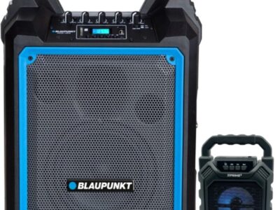 Zestaw Imprezowy Blaupunkt Głośnik Karaoke MB06 500W + Mini BLOW Gratis!