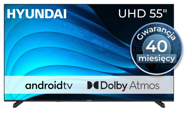 Telewizor Hyundai UHD 55” Android Wi-Fi Bluetooth ULX55359GSMART