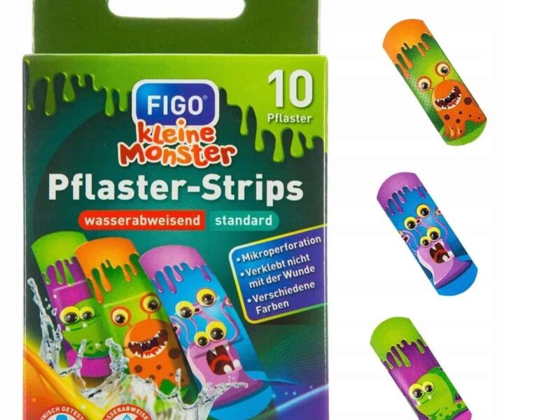 Plastry dla dzieci | opatrunki | monster potwory | niemieckie 10 szt.