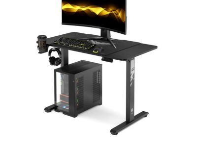 Biurko z regulacją wysokości Diablo X-Tensio 1100 czarne