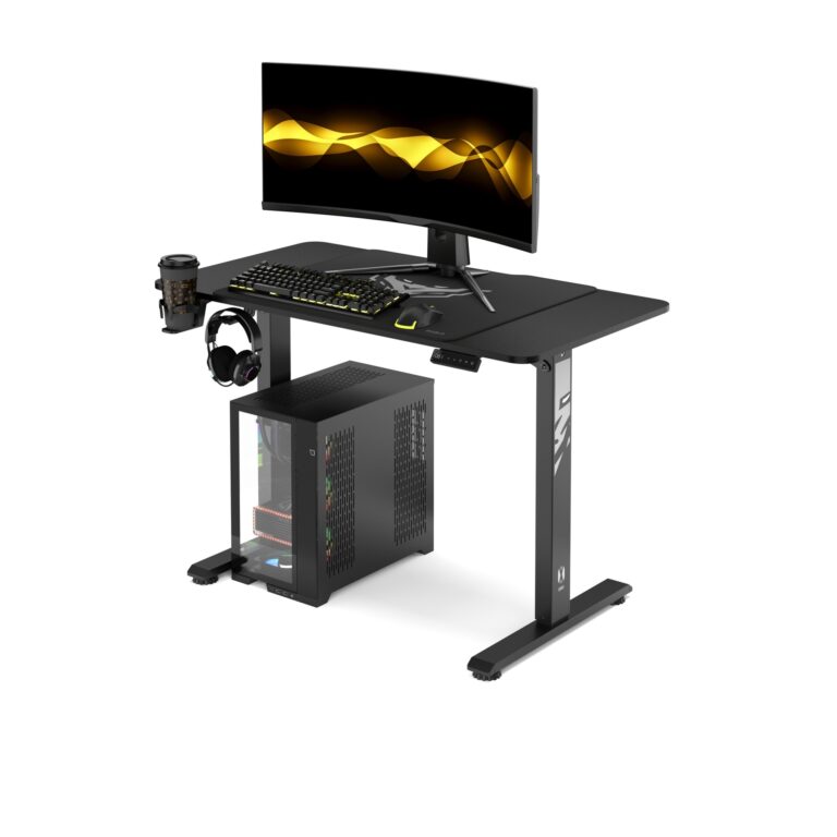 Biurko z regulacją wysokości Diablo X-Tensio 1100 czarne