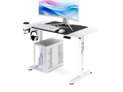 Biurko z regulacją wysokości Diablo X-Tensio 1100 białe