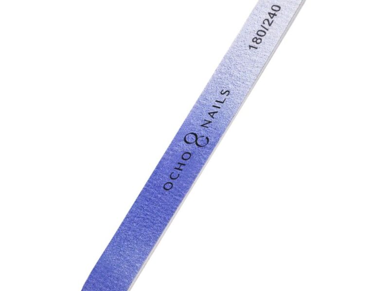 Pilnik do paznokci 180/240 prosty Ocho Nails Safe Pack Color – 1 szt.