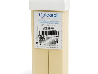 Wosk do depilacji w rolce Quickepil zink-argan – 110 g