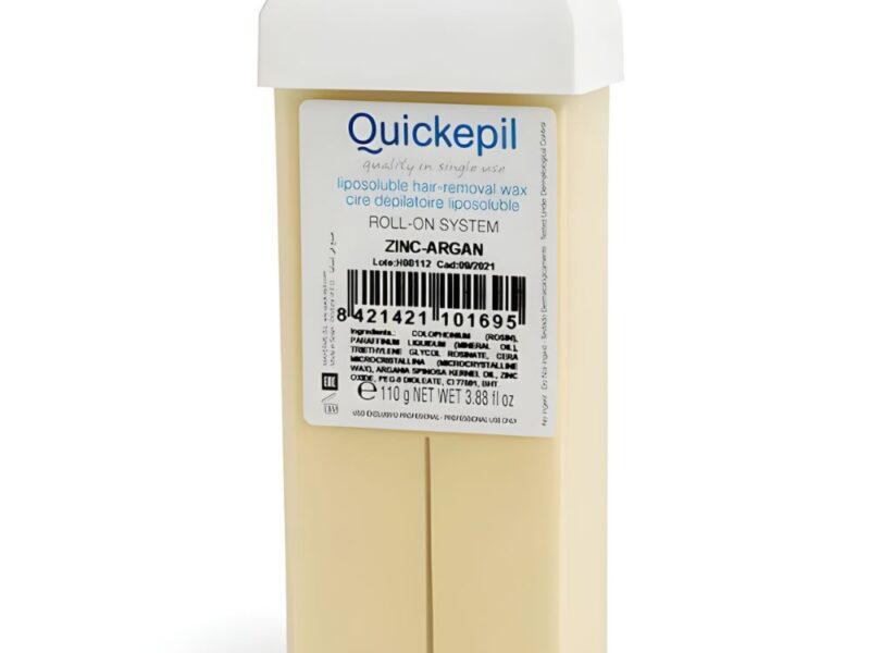 Wosk do depilacji w rolce Quickepil zink-argan – 110 g