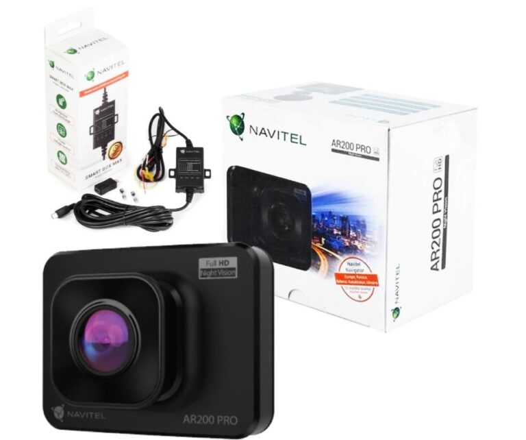 Wideorejestrator kamera Navitel AR200 PRO 2″ FHD+SMARTBOX