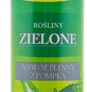 NAWÓZ PŁYNNY DO ROŚLIN ZIELONYCH Z POMPKĄ 300 ML MINERALNY PODWÓJNE ŻELAZO