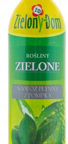 NAWÓZ PŁYNNY DO ROŚLIN ZIELONYCH Z POMPKĄ 300 ML MINERALNY PODWÓJNE ŻELAZO