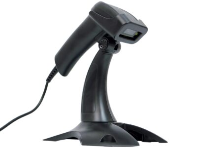Czytnik kodów kreskowych z podstawką i automatycznym skanowaniem, przewodowy USB, Virtual COM HD26A