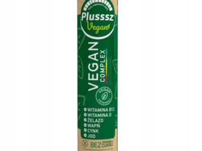 PLUSSSZ – VEGAN Complex – 20 tabletek musujących