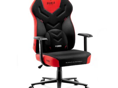 Fotel gamingowy Diablo X-Gamer 2.0 Normal Size, Deep Red