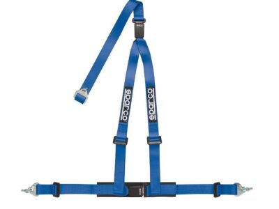 Pasy bezpieczeństwa Sparco 3 – punktowe CLUB H-3M DUAL niebieskie (ECE)