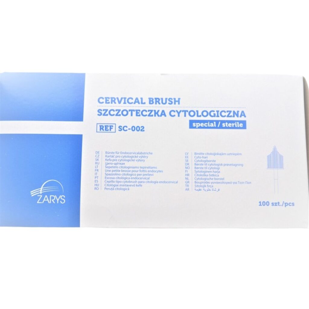 Szczoteczka cytologiczna special wachlarzyk – 1 sztuka