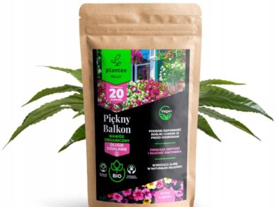PLANTEO PIĘKNY BALKON PELLET 500G ROŚLINY BALKONOWE ORGANICZNY NAWÓZ
