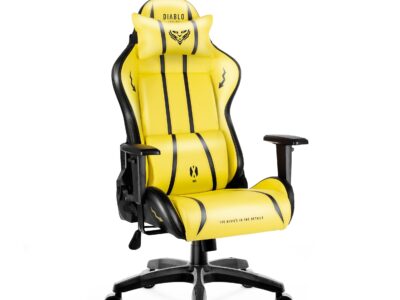 Fotel gamingowy Diablo X-One 2.0 Normal Size, Electric Yellow