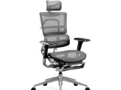 Fotel ergonomiczny Diablo V-Master, czarno-szary