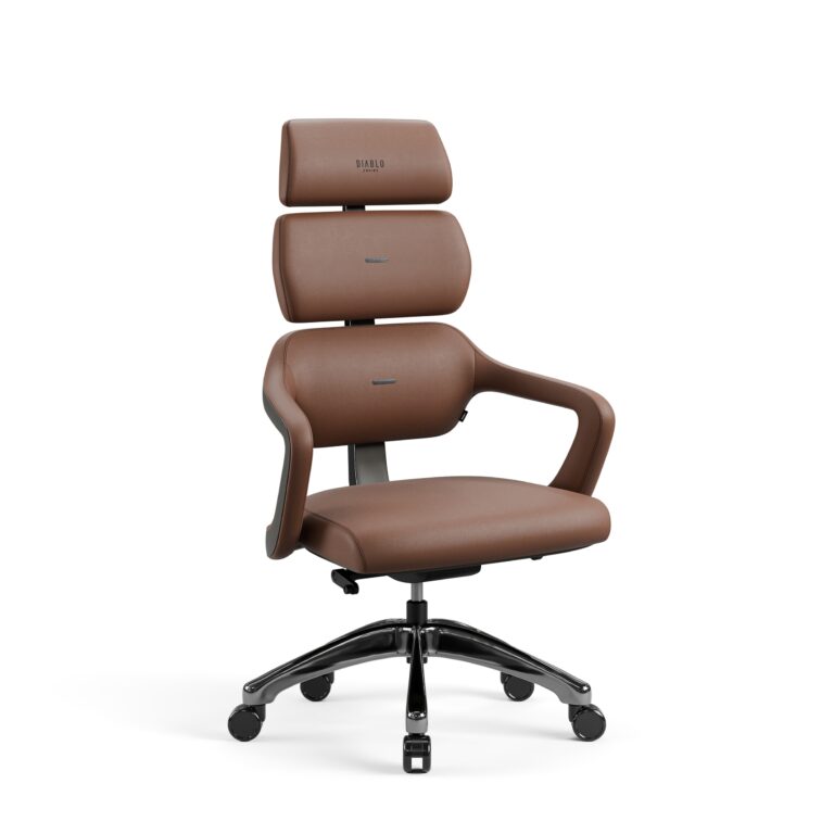 Fotel do gabinetu Diablo V-Modular, Sugar Brown