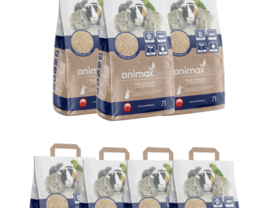 Animax Pets pellet 4 mm żwirek niezbrylający – 49l
