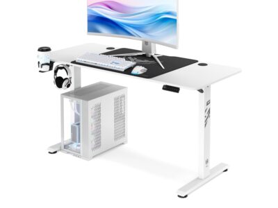 Biurko z regulacją wysokości DIABLO X-TENSIO 1400 białe