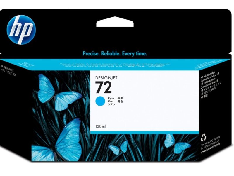 HP Inc. Tusz Nr 72 Błękitny (Cyjan) Fotograficzny 130ml C9371A