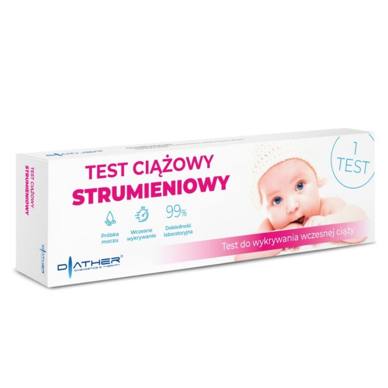 Diather Test Ciążowy hCG Strumieniowy – domowa diagnoza ciąży